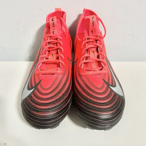 Nike Zoom Air Vapor Pro 1 “Crimson Black” Men Size 10 Football Cleats No Lid - Picture 3 of 8